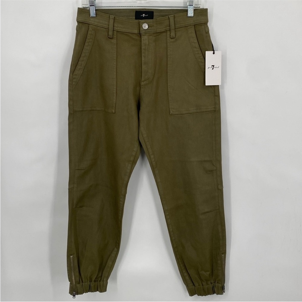 7 For All Mankind Darted Boyfriend Jogger, NWT - Picture 7 of 13